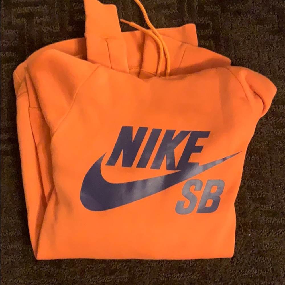 Orange Nike SB Sweatshirt / Hoodie